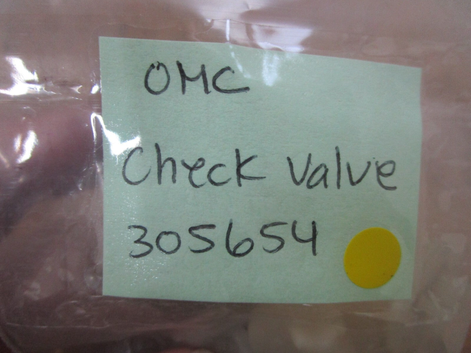 *NEW OEM* (LOT OF 4) 0750 OMC Johnson Evinrude CHECK VALVE 305654 0305654