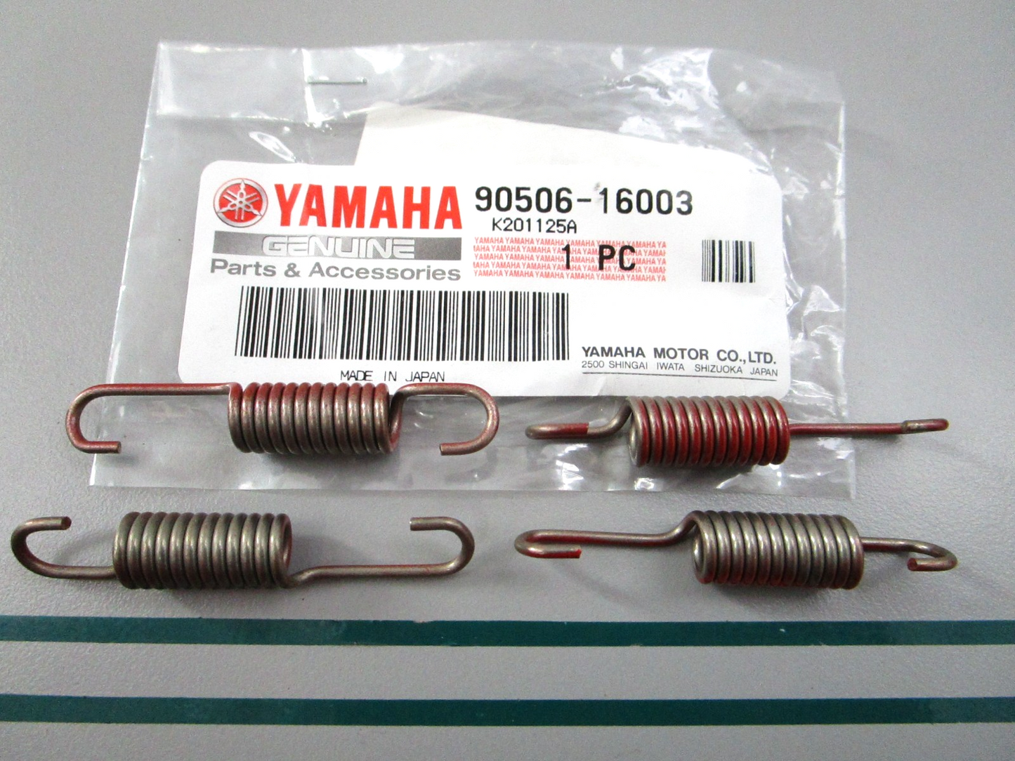 NEW OEM (LOT OF 4) 90506-16003-00 Yamaha Tension Spring 0810