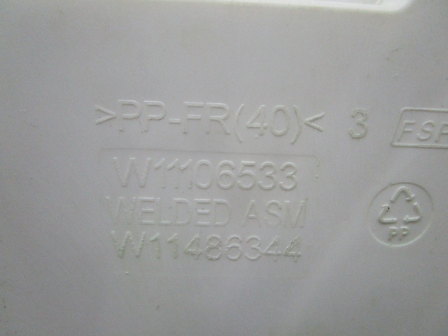 Whirlpool NEW OEM Washer Drawer W11524105 NOS Genuine Factory Part 0820