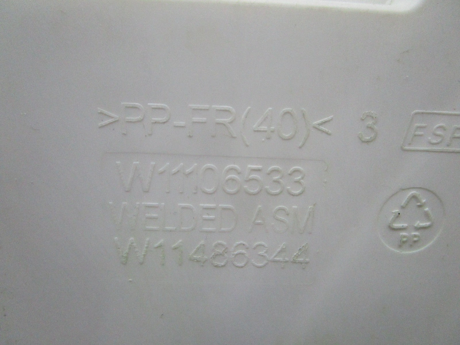 Whirlpool NEW OEM Washer Drawer W11524105 NOS Genuine Factory Part 0820