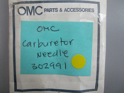*NEW OEM* 0820 OMC Johnson Evinrude Carburetor Needle 302991 0302991