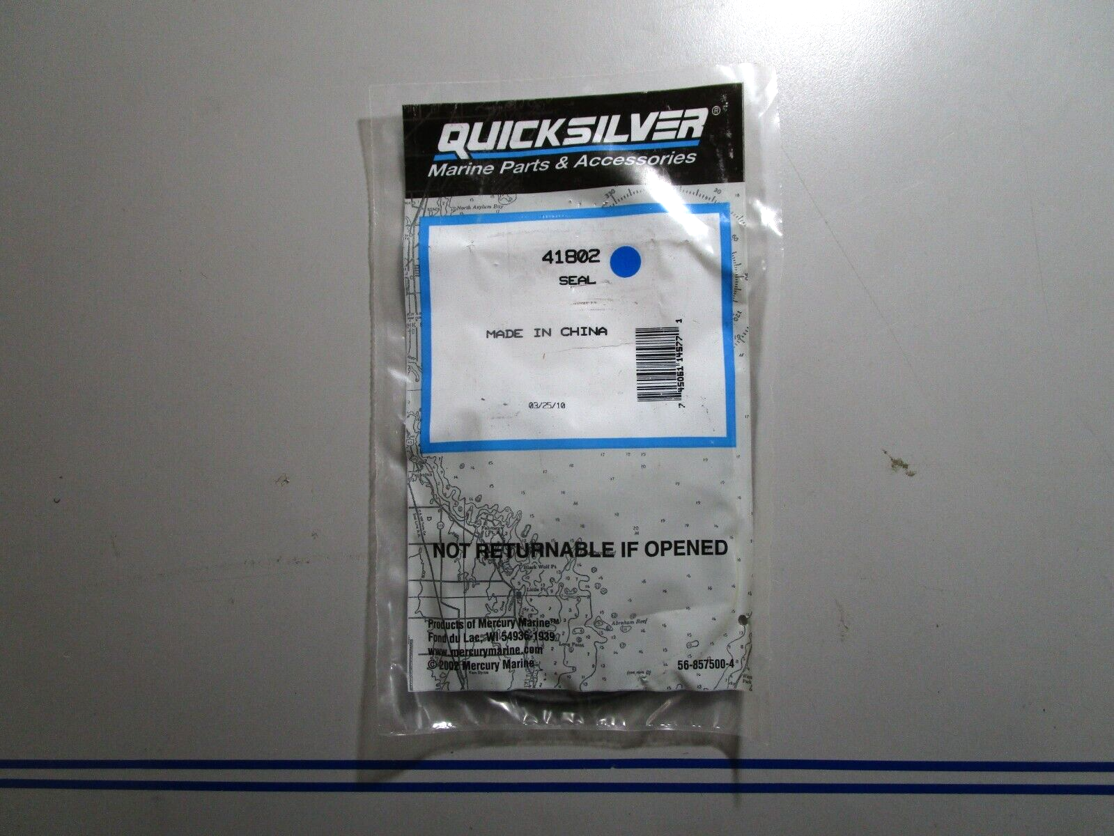*NEW OEM* 0810 Mercury Quicksilver Seal 41802