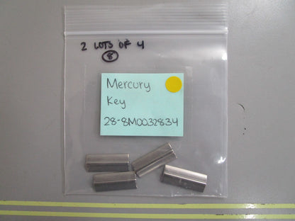 *NEW OEM* (LOT OF 4) 0810 Mercury Quicksilver Key 28-8M0032834