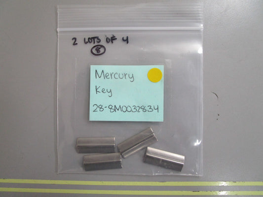 *NEW OEM* (LOT OF 4) 0810 Mercury Quicksilver Key 28-8M0032834