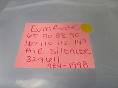 *NEW OEM* 0720 OMC Johnson Evinrude 65 80 88 90 100 110 112 140 hp Air Silencer