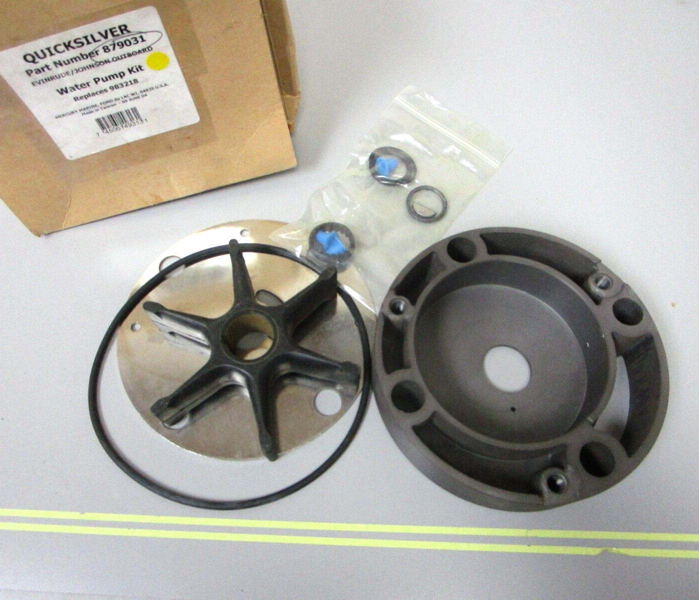*NEW OEM* 0720 Quicksilver Water Pump Kit 879031 Replaces OMC Stringer 983218
