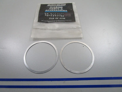 *NEW OEM* (LOT OF 2) 0810 Mercury Quicksilver Shim 15-19151M