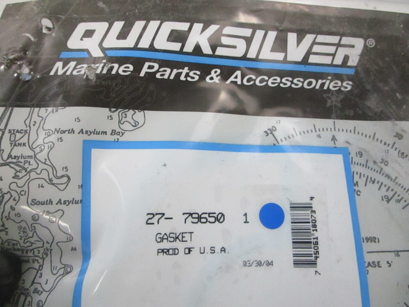 NEW OEM 27-79650 1 Mercury Quicksilver Gasket 0810