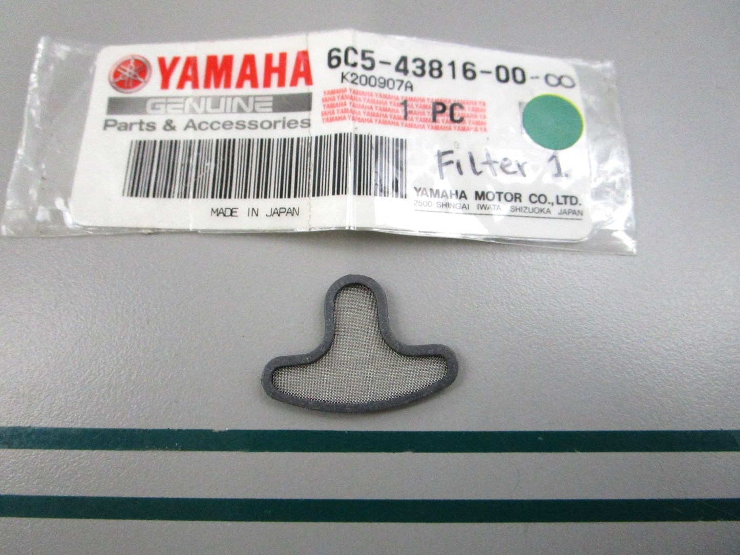 NEW OEM 6C5-43816-00-00 Yamaha Filter 0810