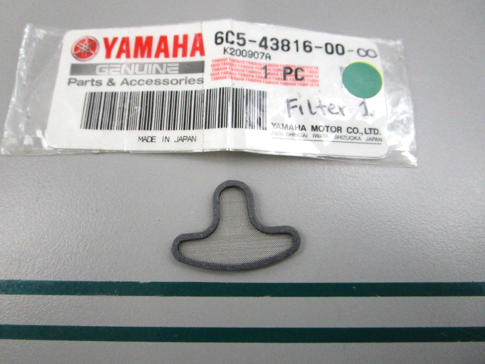 NEW OEM 6C5-43816-00-00 Yamaha Filter 0810