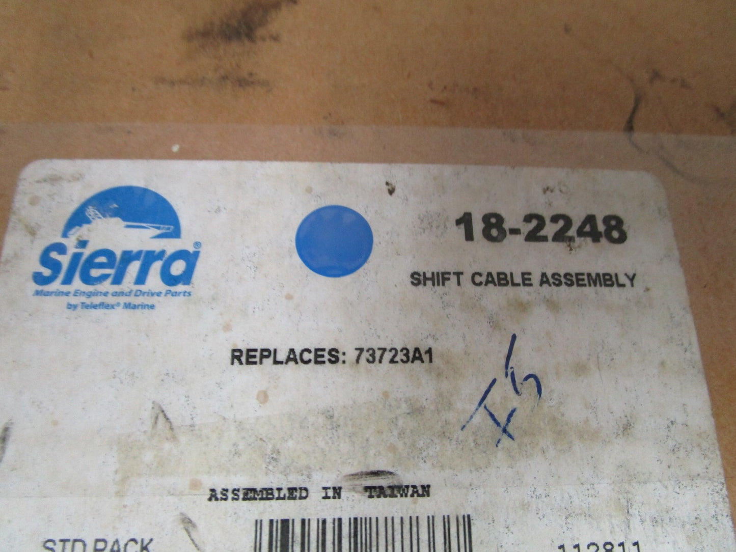 *NEW* 0720 Sierra Shift Cable Assembly 18-2248 Replaces: Mercury 73723A1