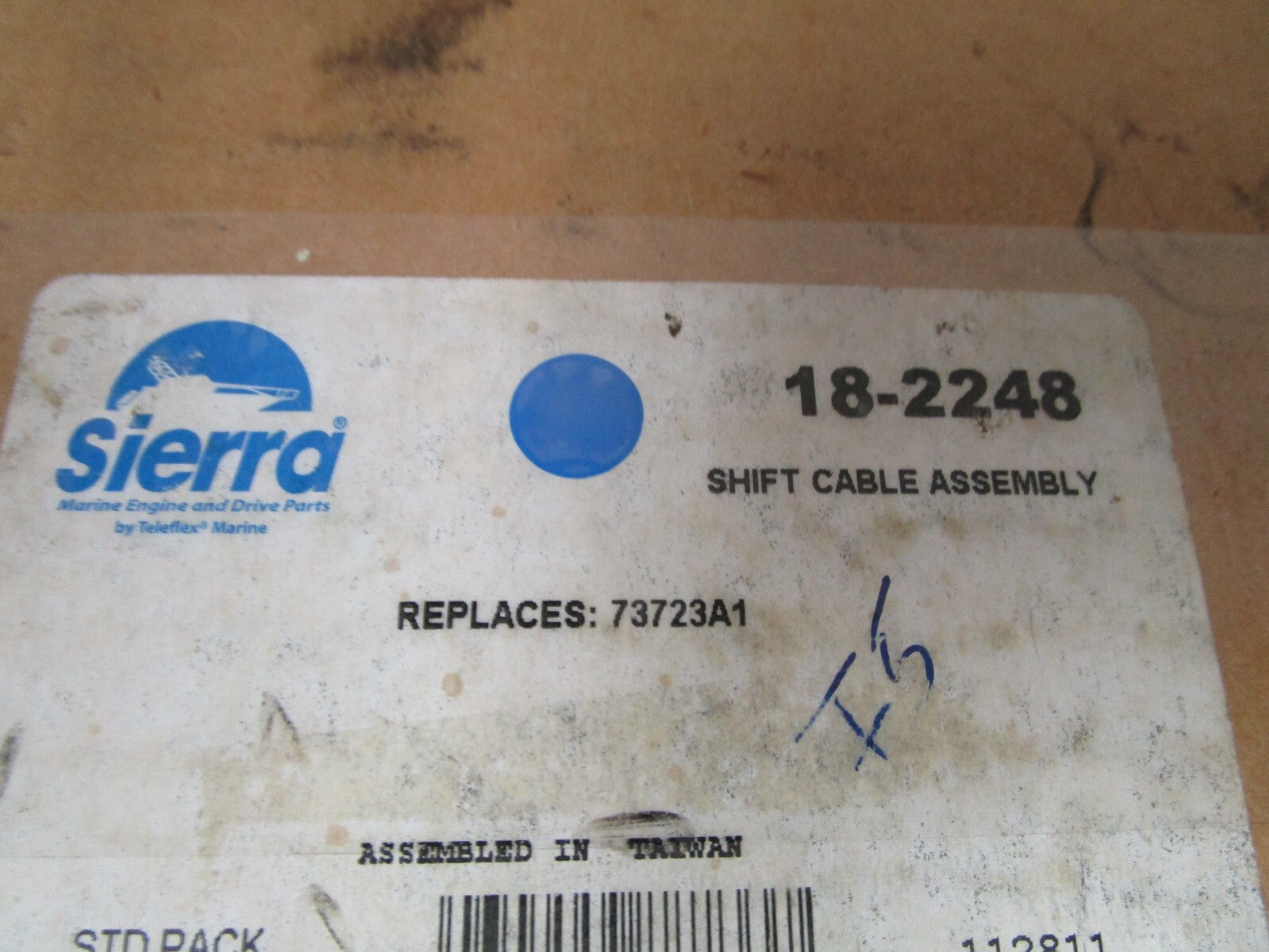 *NEW* 0720 Sierra Shift Cable Assembly 18-2248 Replaces: Mercury 73723A1