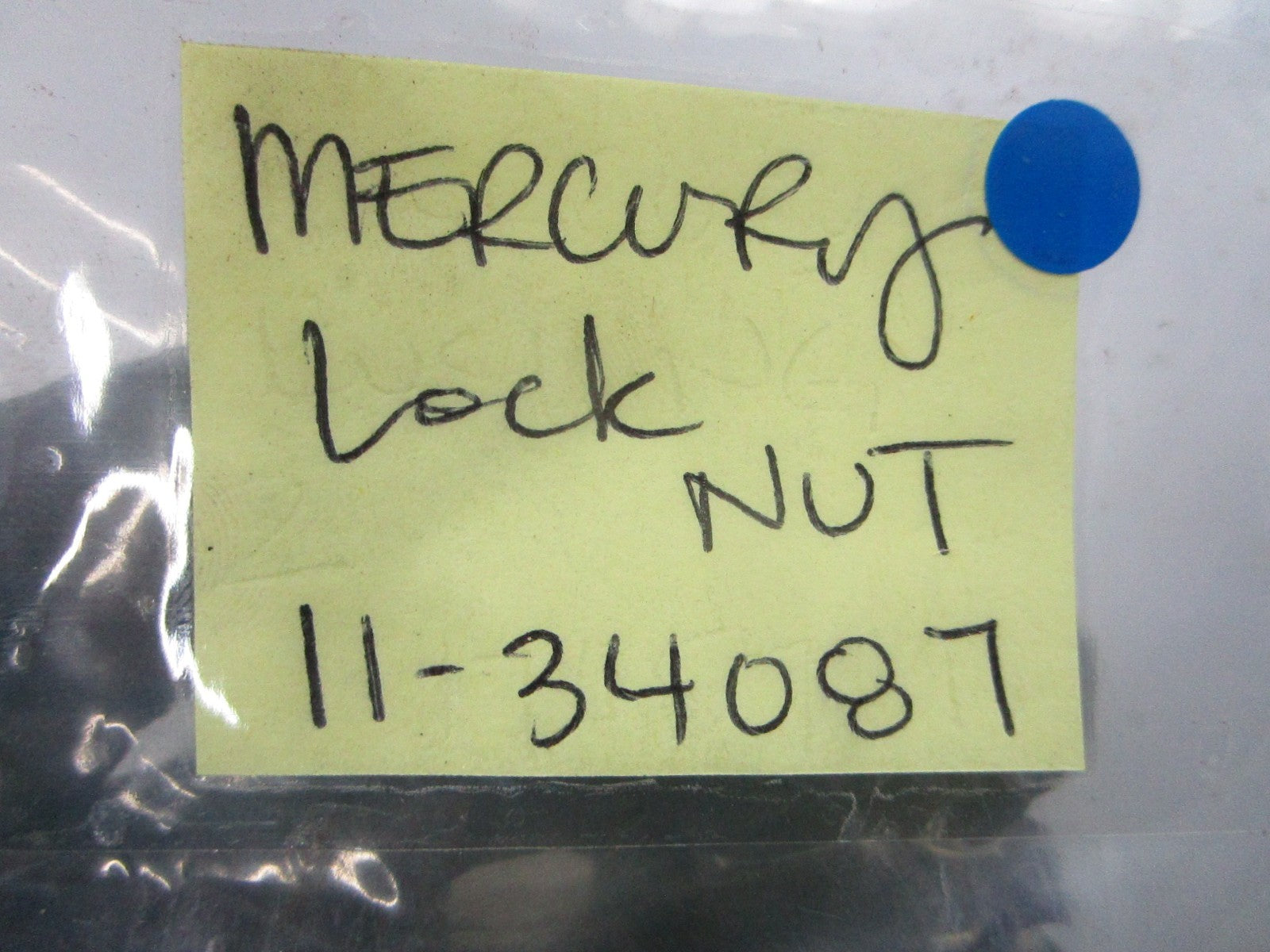 NEW OEM (LOT OF 3) 11-34087 Mercury Quicksilver Nut 0810