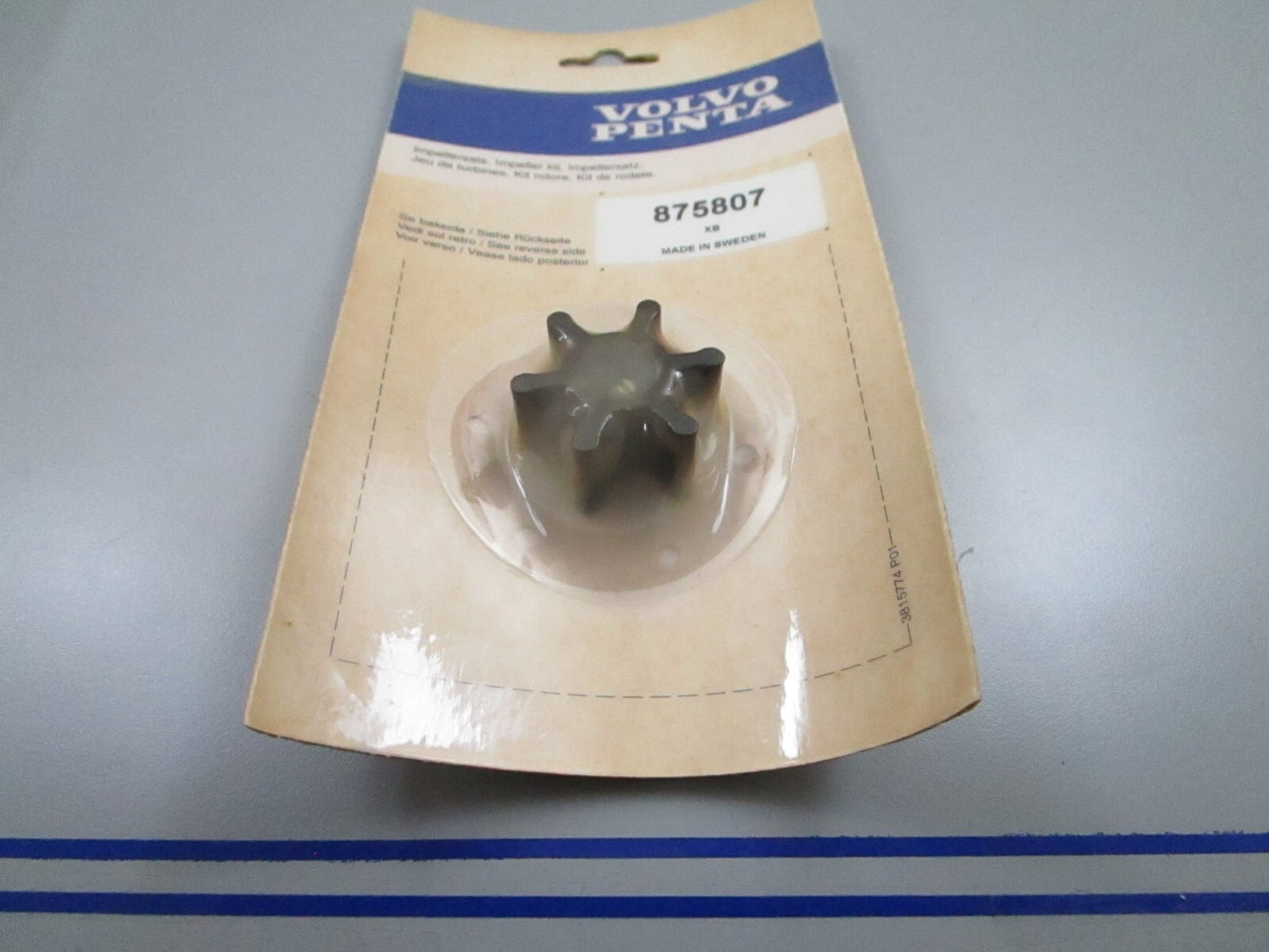 *NEW OEM* 0810 Volvo Penta Impeller Kit 875807