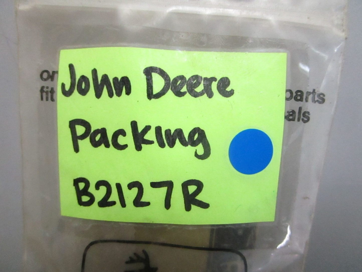 *NEW* 0770 John Deere Packing B2127R