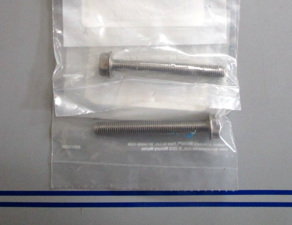 *NEW OEM* (LOT OF 2) 0720 Mercury Quicksilver Screw 10-40011158