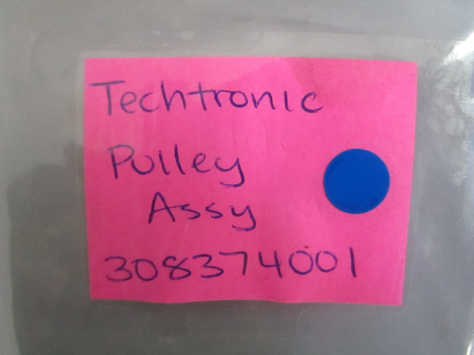 NEW OEM 308374001 Techtronic Pulley Assy 0820