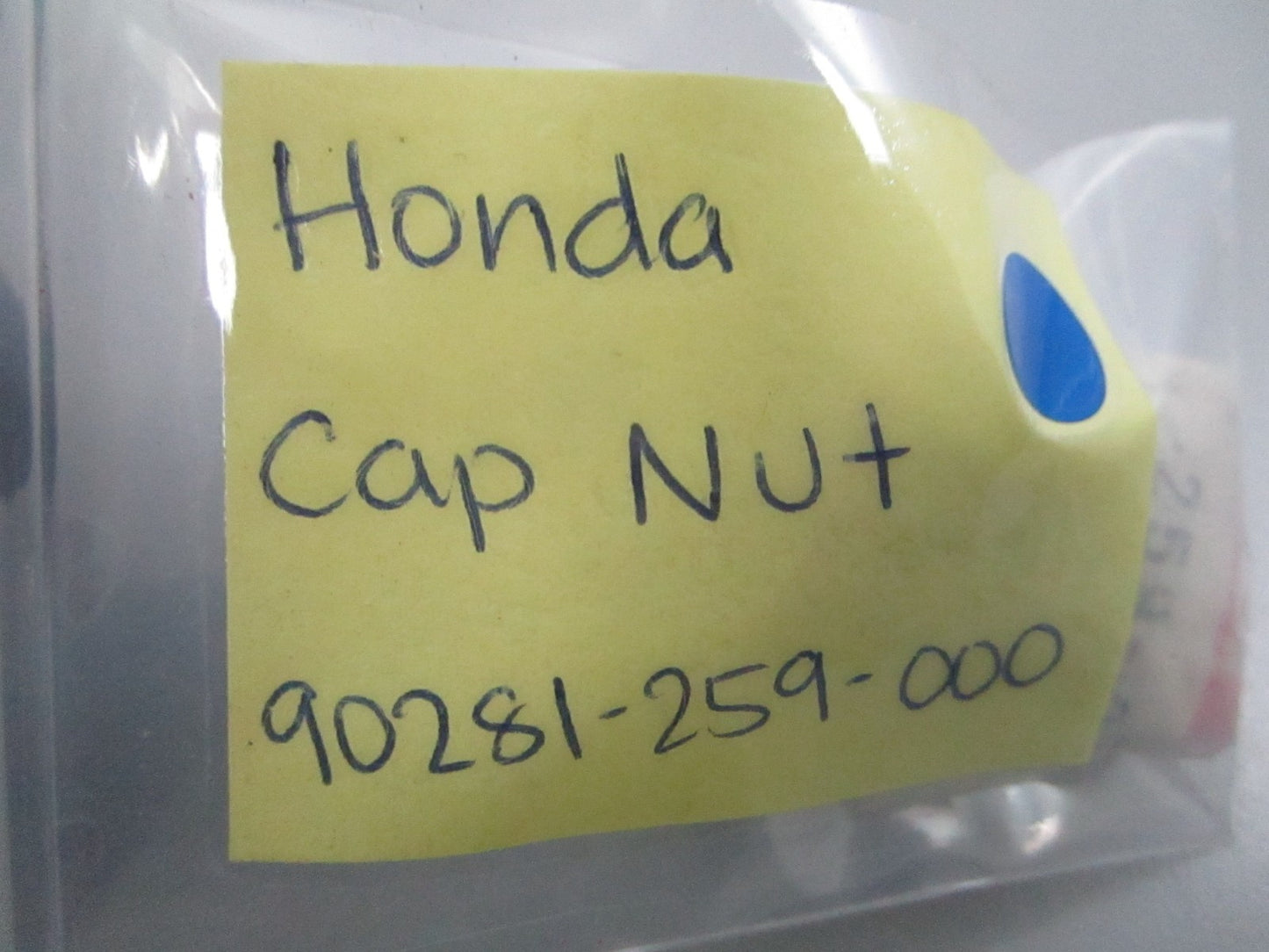 *NEW OEM* 0810 Honda Cap Nut 90281-259-000