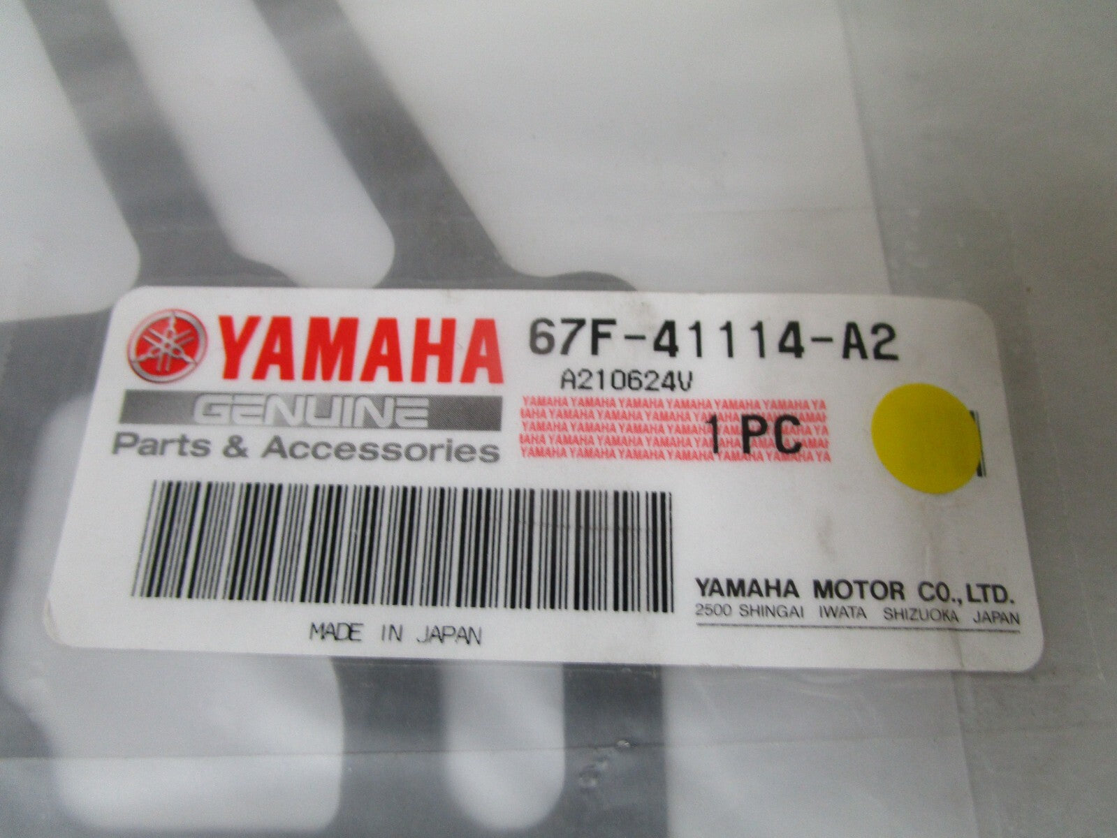 *NEW OEM* 0750 Yamaha GASKET EXHAUST OUTER COVER 67F-41114-A2