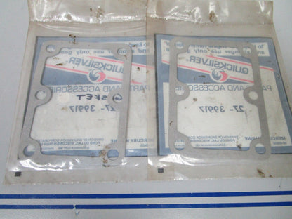 NEW OEM (LOT OF 2) 27-39917 Mercury Quicksilver Gasket 0810