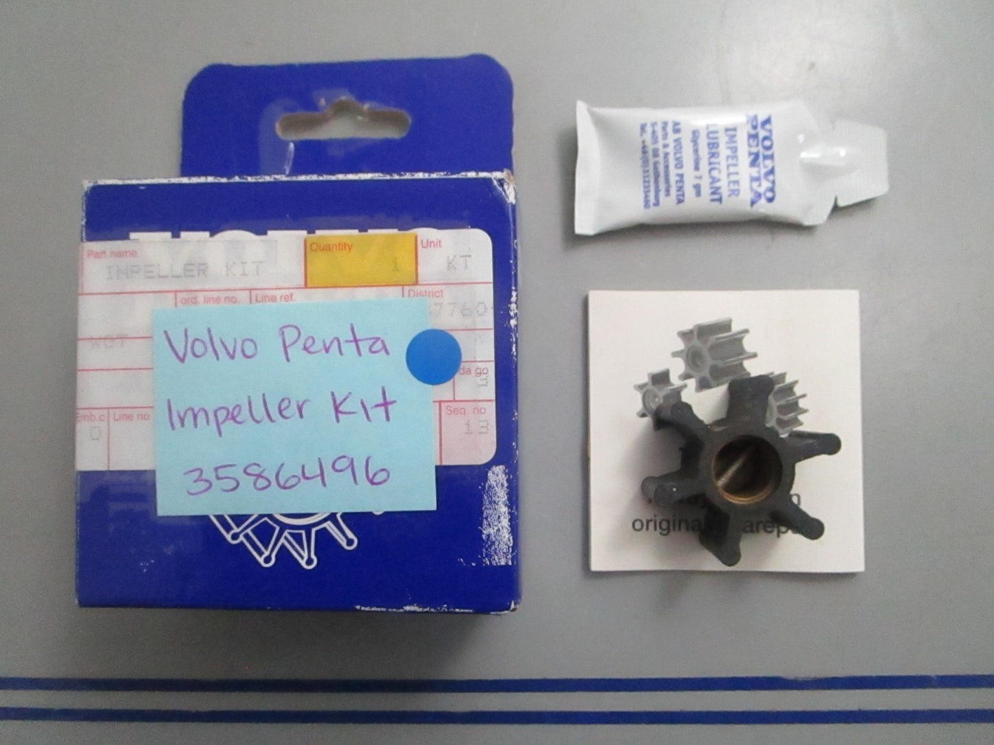 *NEW OEM* 0820 Volvo Penta Impeller Kit 3586496