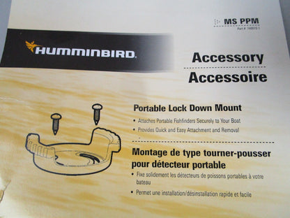 NEW OEM 740072-1 Humminbird Portable Lockdown Mount MS PPM 0720