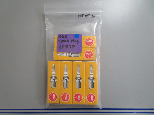 *NEW* (LOT OF 6) 0810 NGK Spark Plug ZFR7F