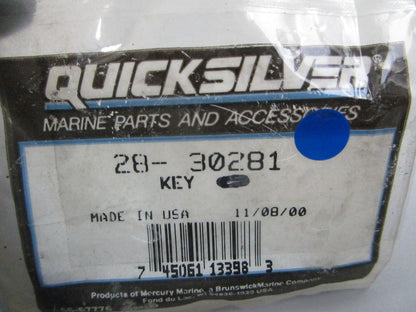 NEW OEM (LOT OF 3) 28-30281 Mercury Quicksilver Key 0810