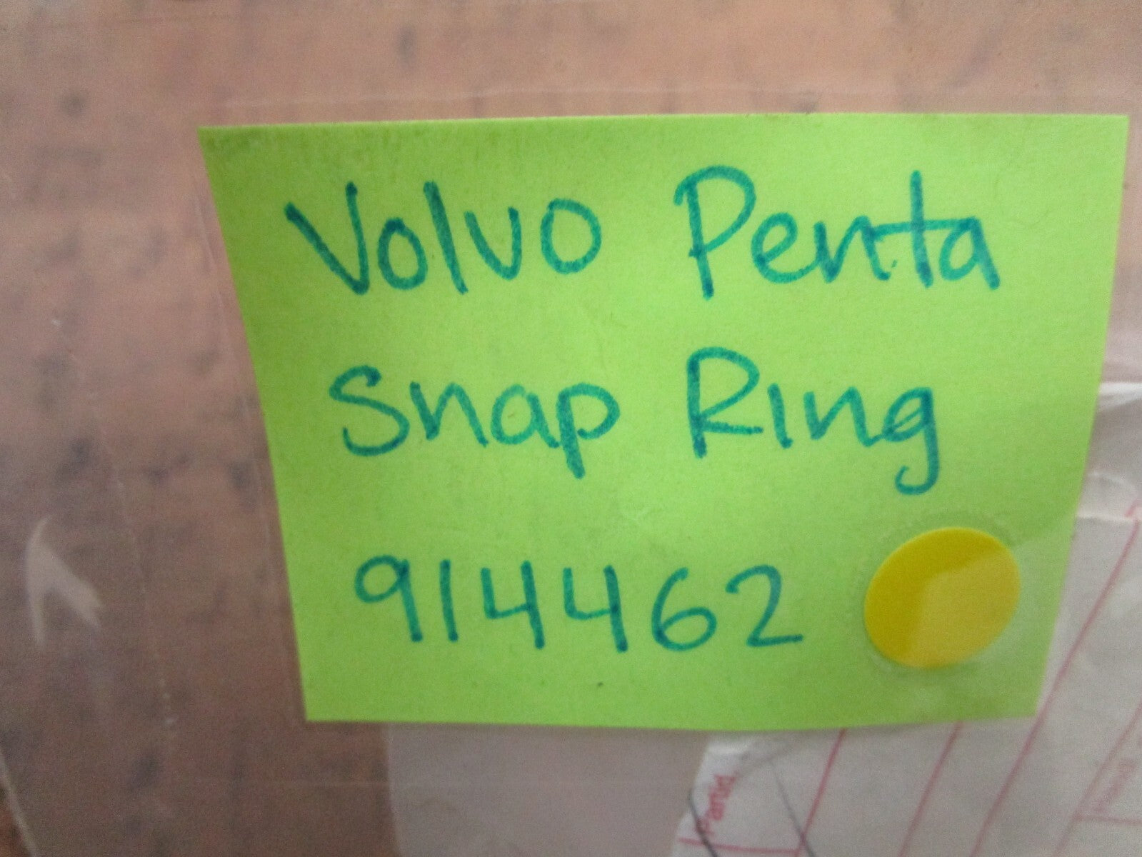 *NEW OEM* (LOT OF 2) 0750 Volvo Penta SNAP RING 914462