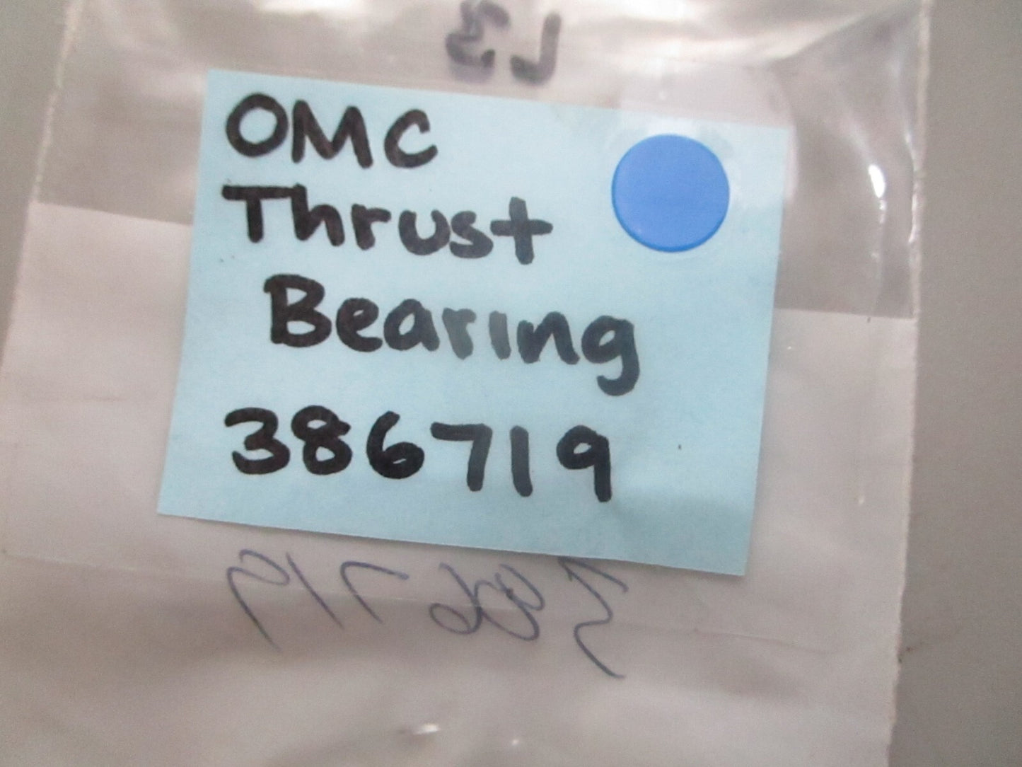 *NEW OEM* (LOT OF 3) 0810 OMC Johnson Evinrude Thrust Bearing 386719 0386719