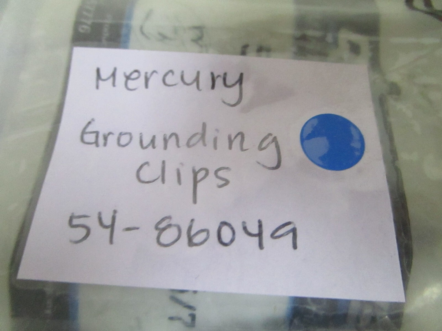 *NEW OEM* (LOT OF 2) 0810 Mercury Quicksilver Grounding Clips 57-86049