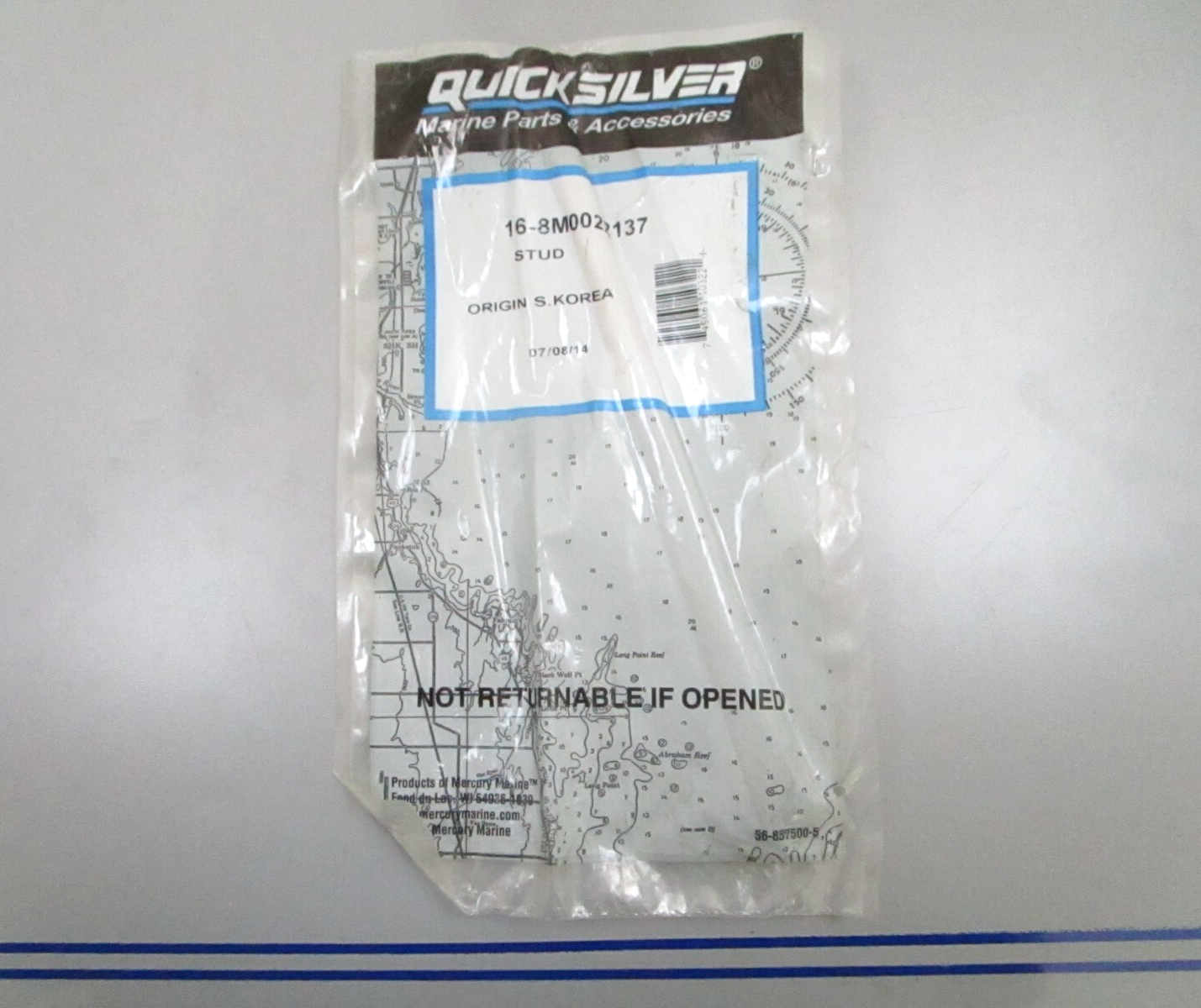 *NEW OEM* 0780 Mercury Quicksilver Stud 16-8M0022137