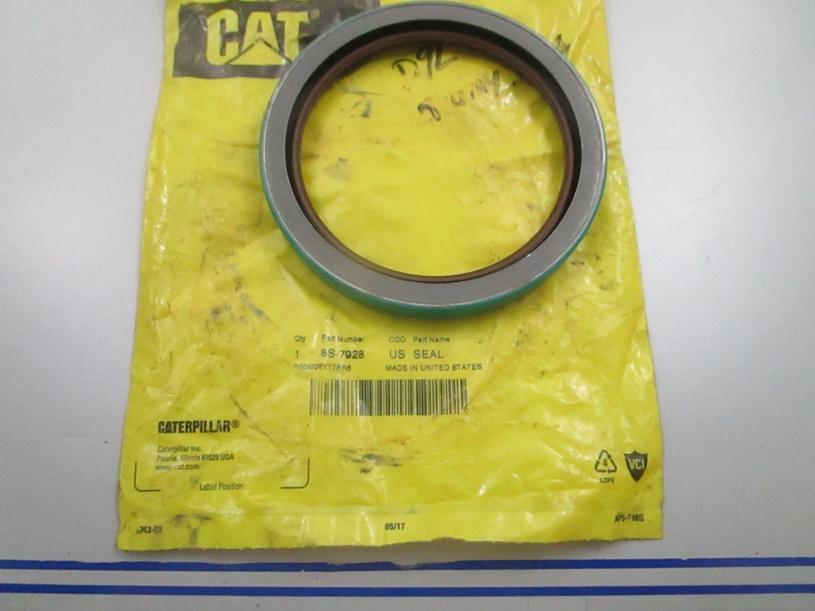 *NEW OEM* 0810 CAT Seal 8S-7928