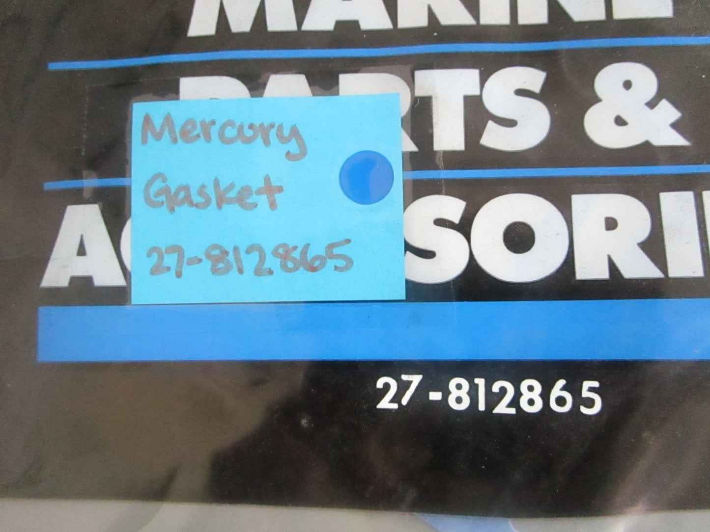 NEW OEM 27-812865 Mercury Quicksilver Gasket 0820
