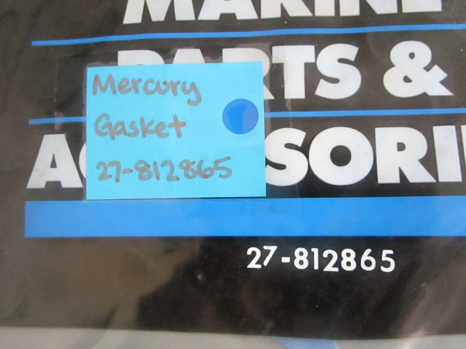 NEW OEM 27-812865 Mercury Quicksilver Gasket 0820