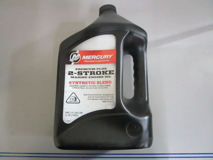 *NEW OEM* 0820 Mercury MerCruiser Premium Plus 2-Stroke Engine Oil 92-858027K01