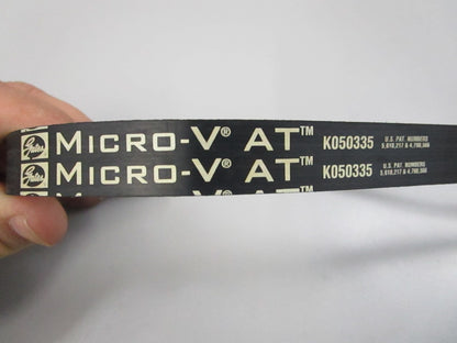 Gates NEW Micro-V Serpentine Belt K050335 5-Rib 34" 0810