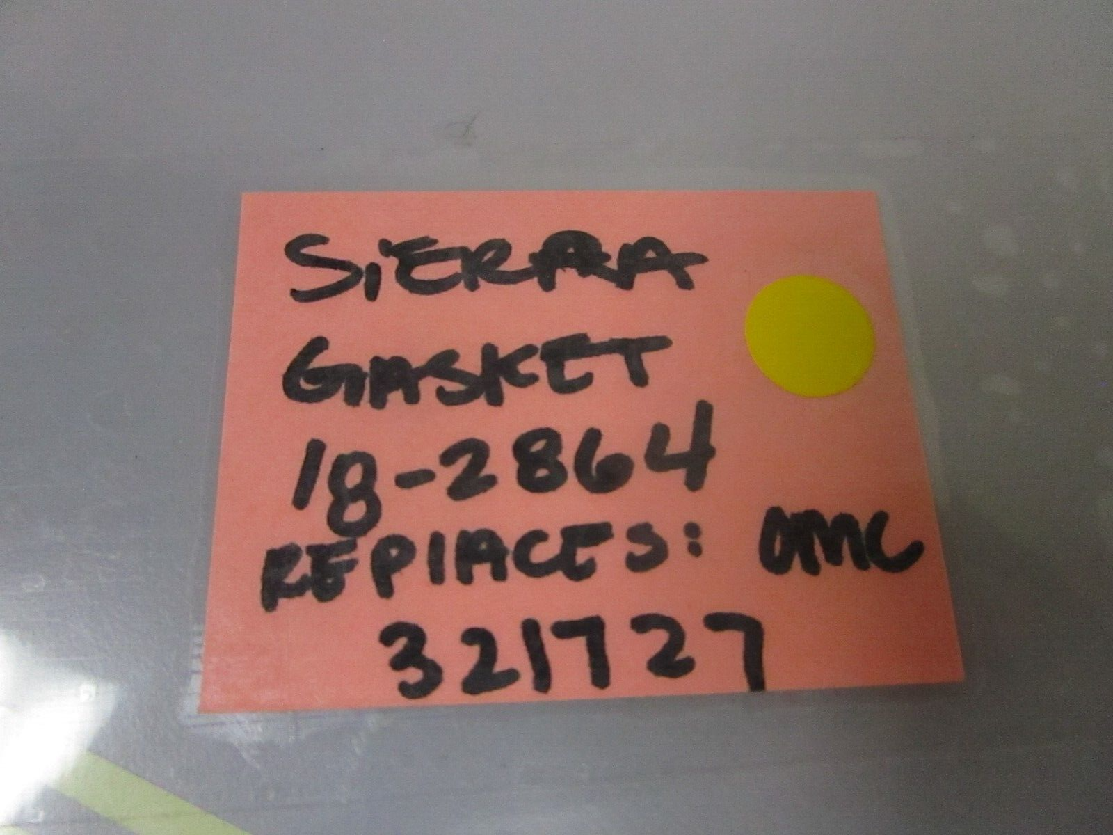*NEW* 0750 Sierra GASKET 18-2864 Replaces OMC 0321727