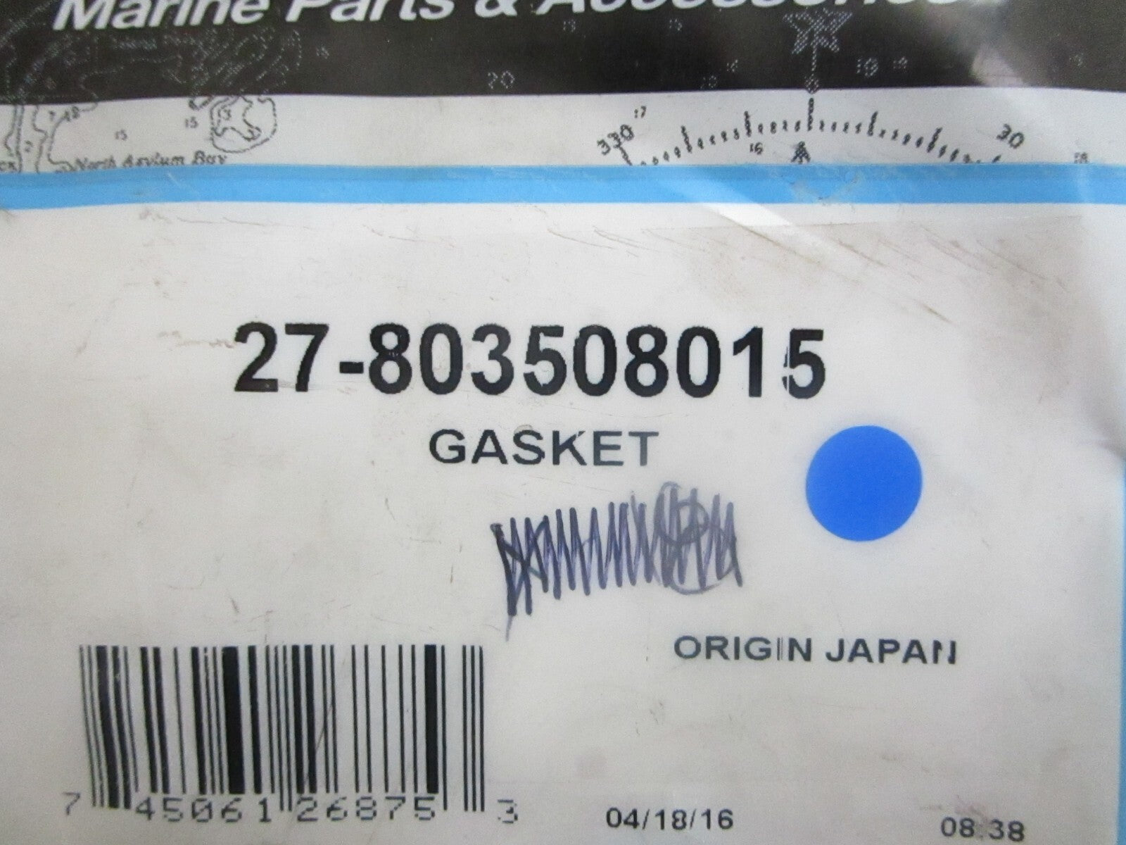 *NEW OEM* 0810 Mercury Quicksilver Gasket 27-803508015