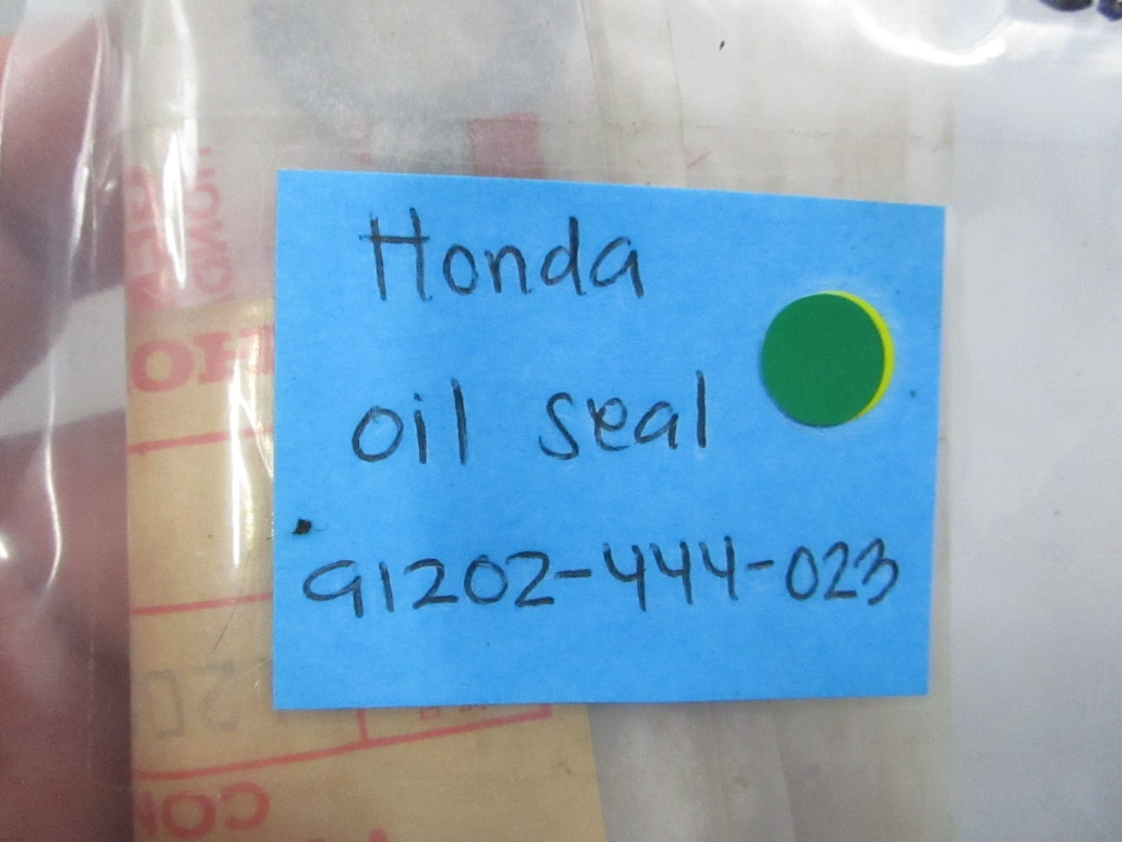 NEW OEM (LOT OF 2) 91202-444-023 Honda Oil Seal 0810