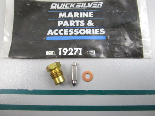 NEW OEM 19271 Mercury Quicksilver Needle & Seat Kit 0810