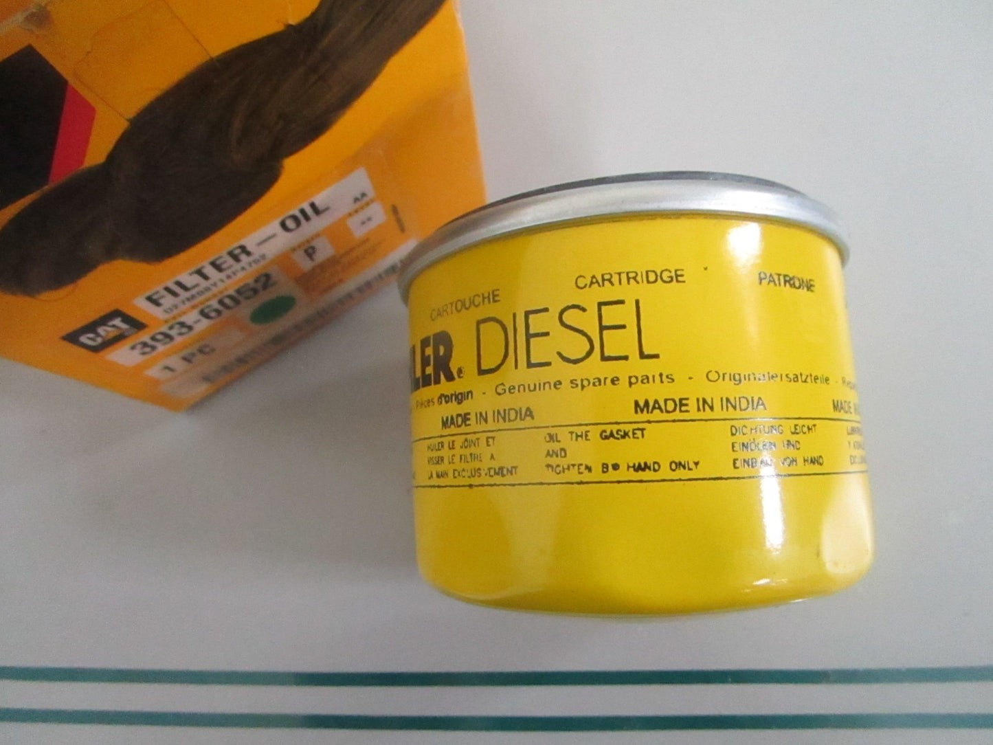 Caterpillar 393-6052 Filter Oil Engine Heavy Equipment NEW OEM 0820