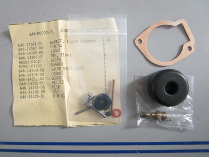 NEW OEM 84397M Mercury Quicksilver Carburetor Repair Kit 0820