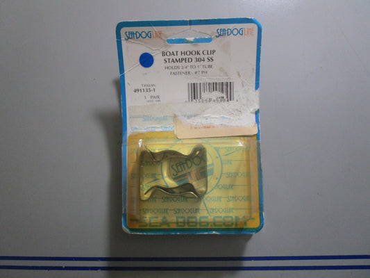 *NEW* 0810 Sea-Dog Line 304 SS Stamped Boat Hook Clip 491135-1