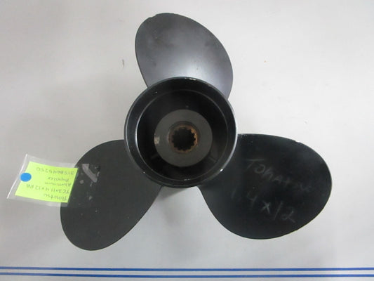 NEW OEM 3T5B645250 Tohatsu TC3×11.4×12RB Aluminum Propeller 0820
