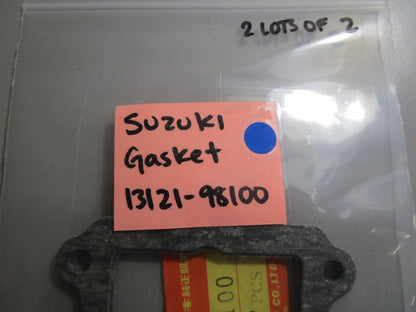 *NEW OEM* (LOT OF 2) 0810 Suzuki Gasket 13121-98100