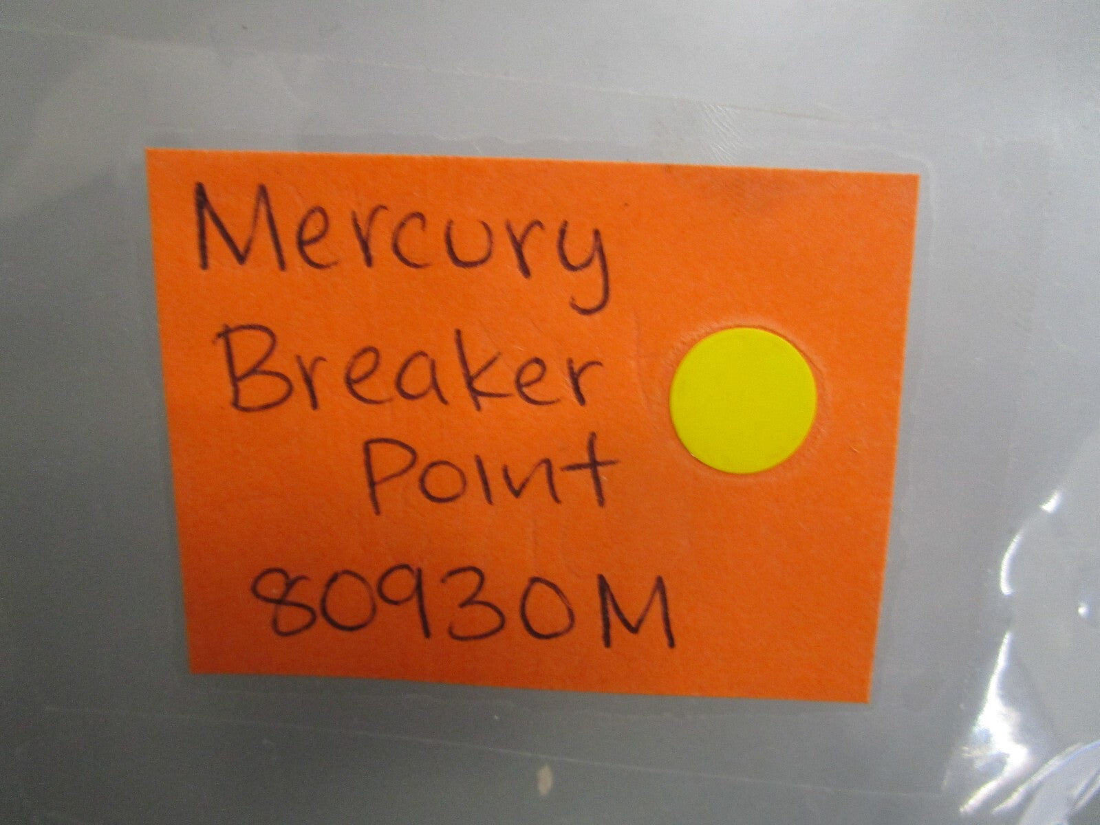 *NEW OEM* 0750 Mercury Quicksilver BREAKER POINT 80930M