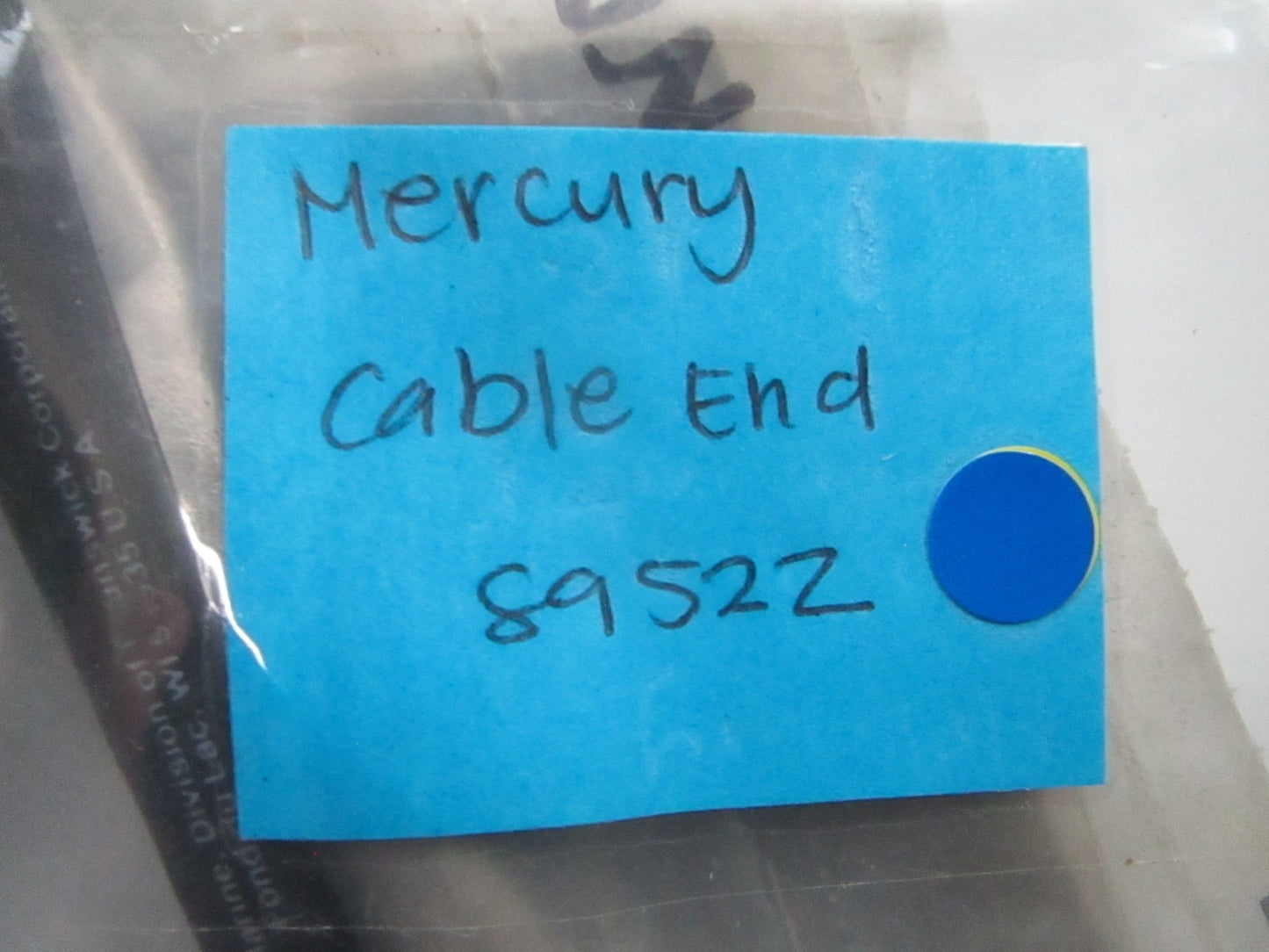 *NEW OEM* 0810 Mercury Quicksilver Cable End 89522