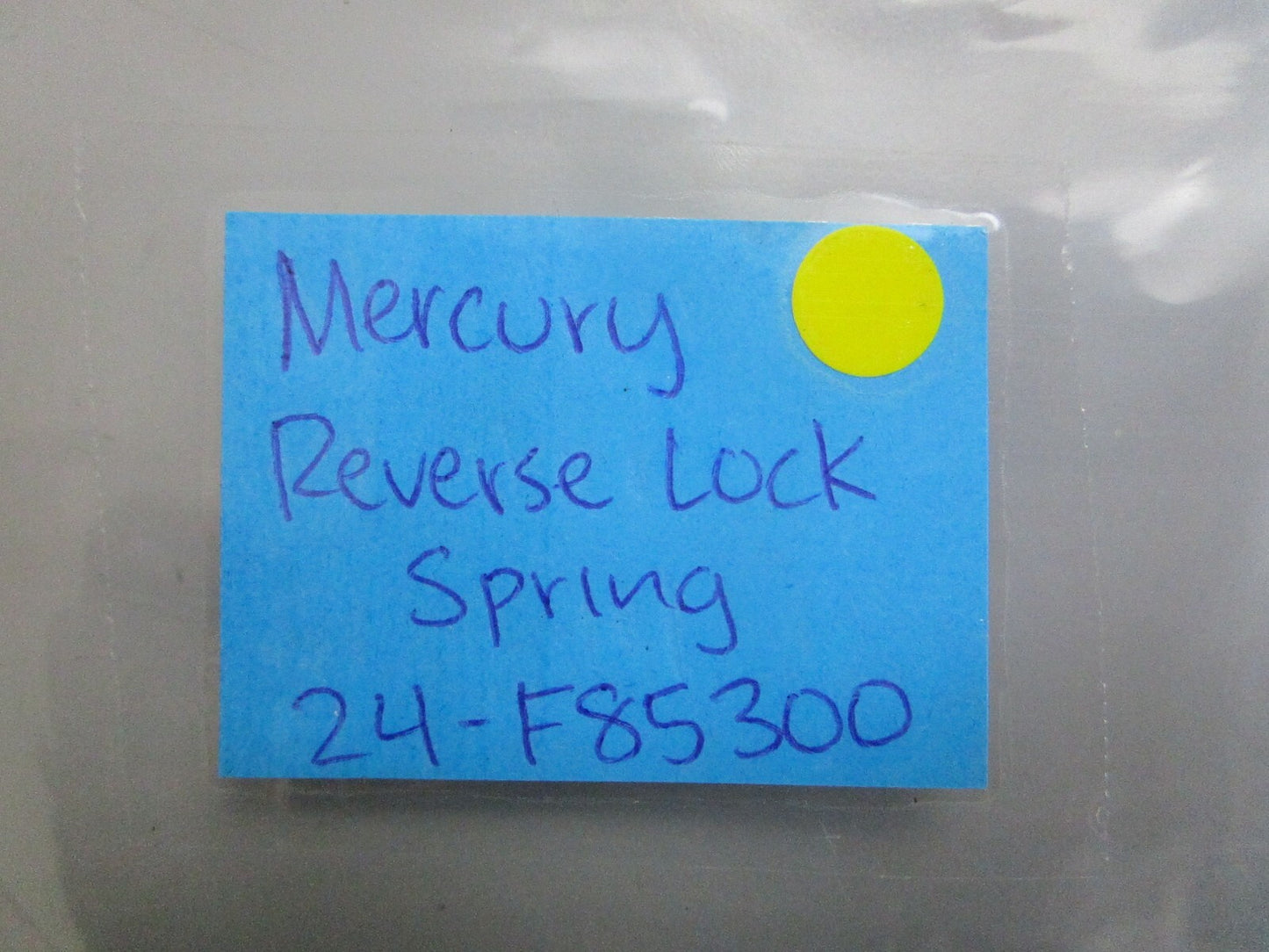 *NEW OEM* 0810 Mercury Quicksilver Reverse Lock Spring 24-F85300