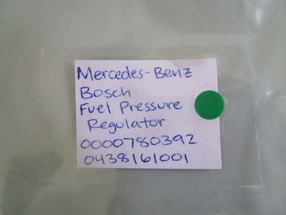NEW OEM 0000780392 0438161001 Mercedes-Benz Bosch Fuel Pressure Regulator 0820